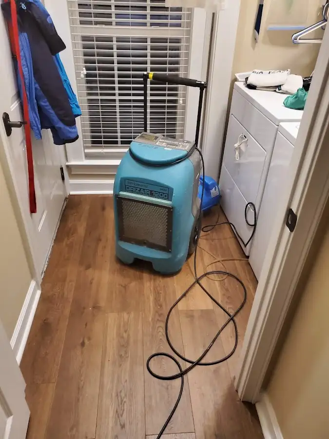 Commercial dehumidifier deployed for Crawl Space Restoration in Hilliard